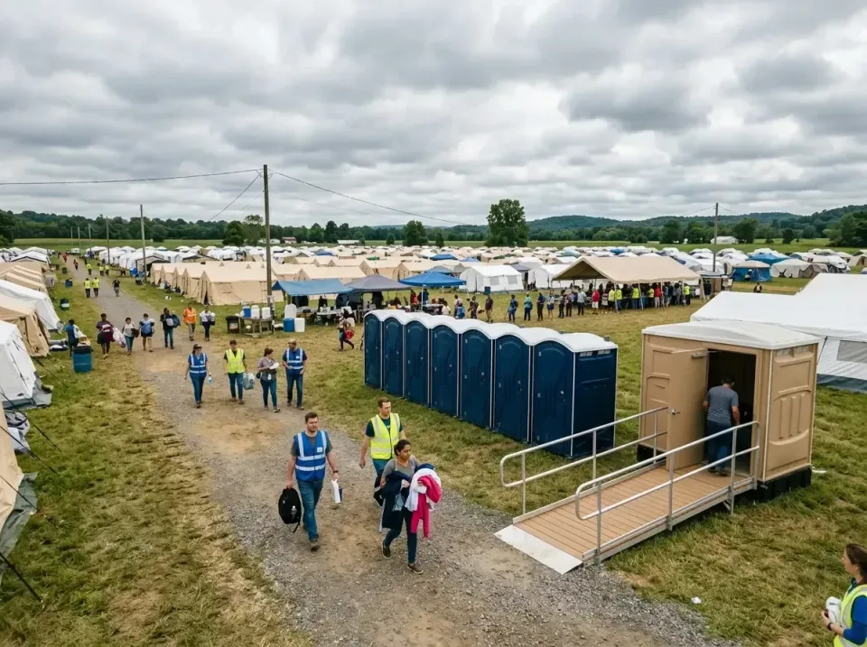 disaster-relief-camp-restrooms-010 — frequently asked questions, Dumpster & Portable Bathrooms Rental in Walnut Ridge, AR